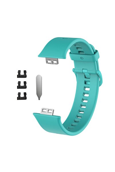 Techmaster Huawei Watch Fit Uyumlu Silikon Kordon Kayış