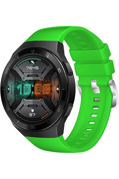 Techmaster Huawei Watch Gt2e Tam Uyumlu Pim Tasarım Silikon Kordon Kayış
