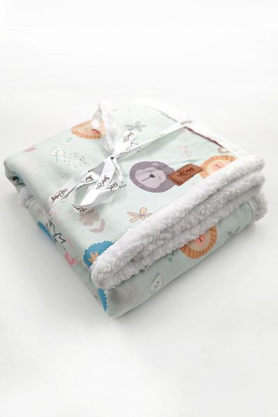 Vagonik Baby Anti Allergicbaby Blanket 80X80 cm Melis Sheep Hair Blanket