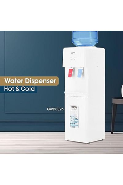 Geepas موزع مياه ساخن وبارد GWD8326