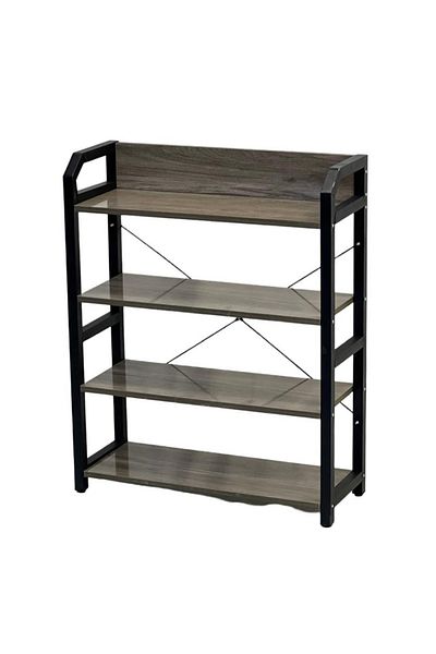TrentonGCC Contemporary  Bookshelf - Multi-Tier Display Shelf 80x60x24 cm