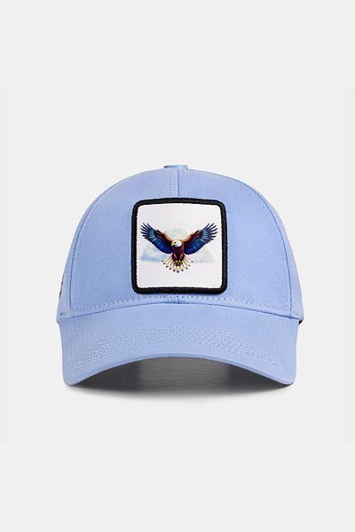 BlackBörk V1 Six Eagles Logo Ice Μπλε καπέλο μπέιζμπολ