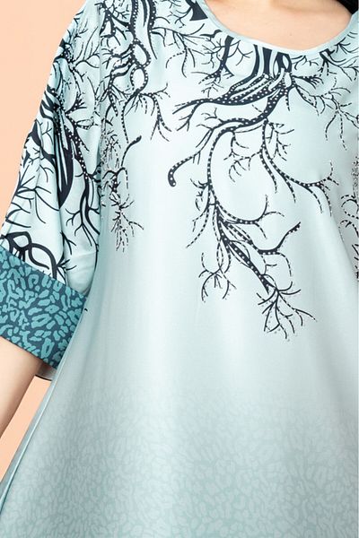 IKKXA Abstract Design Modern Jalabiya