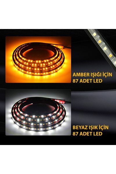 Techmaster Pick Up Off Road Caravan Suv Side Step LED with DRL Signal 180cm