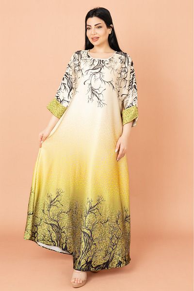 IKKXA Abstract Design Modern Jalabiya