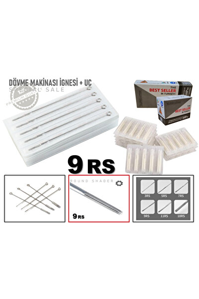 XLINETATTOO Ace pentru tatuaje 9rs - 10 ace + 10 vârfuri