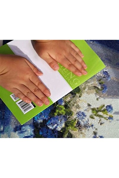 OZN AKSESUAR Hı Stone 5d Elmas Boncuk Taş Işleme Mozaik Goblen Kit Nazar Ayeti 30x60 Sdk89249