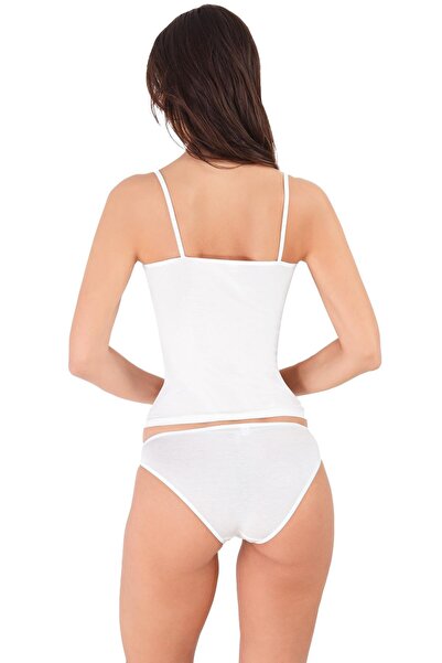 LUW 8630 Ecru Color 2-Piece Athlete Lace Set