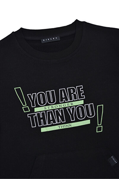 Sisley Момчешка суитшърт с велосипедна яка SIS-B1030