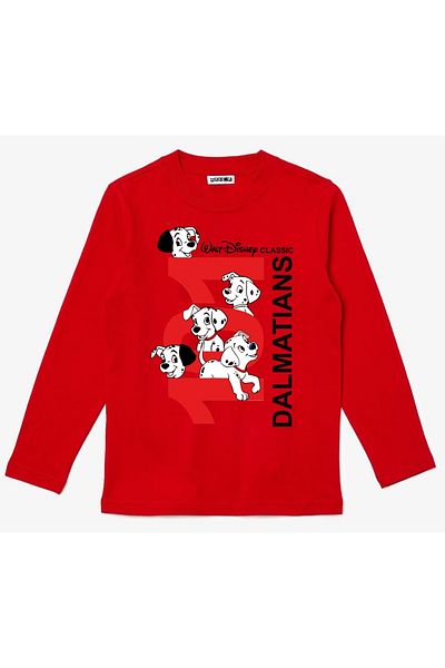 Efendioğlu Design Long Sleeve 101 Diving Printed Children's T-Shirt