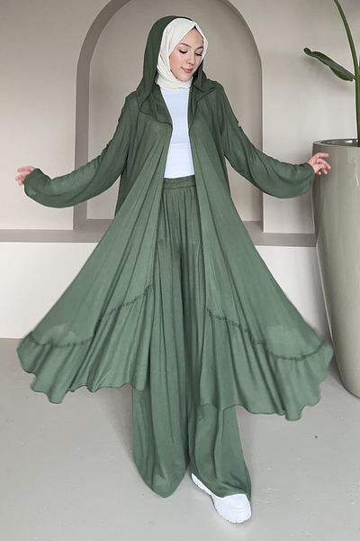 Saklı Butik Cotton Cap Suit Sk-8399