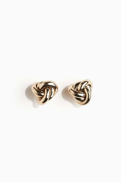 H&M Knot-look stud earrings