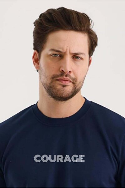 yakamor Унісекс-футболка з принтом і круглим вирізом