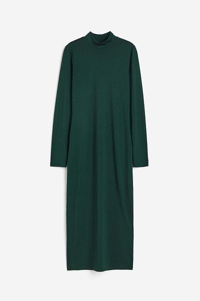 H&M Stand up-collar dress
