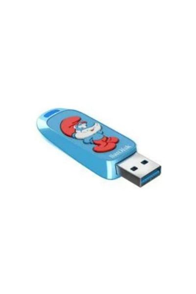 SanDisk Smurfs 128Gb USB 3.2 Generation 1 Flash Memory Sdczis-128G-G46