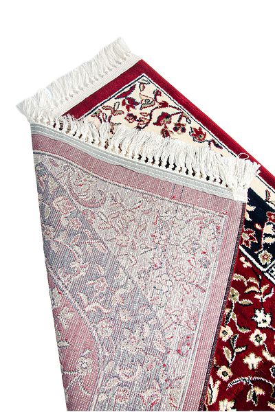 ihvanonline Ravza Patterned Red Carpet Woven Prayer Rug
