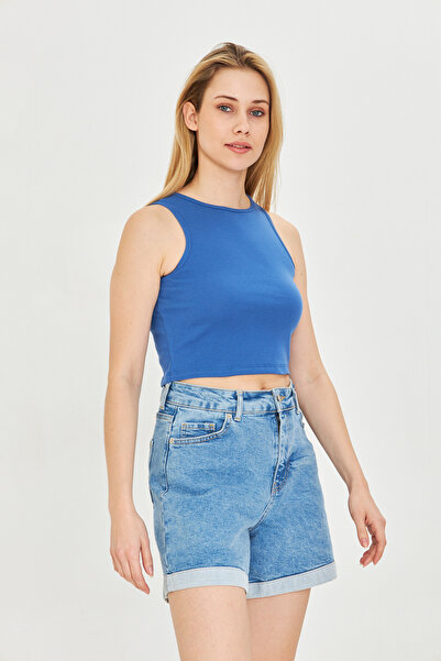 Dİ GİYİM Women's Ribana Crop Sneakers