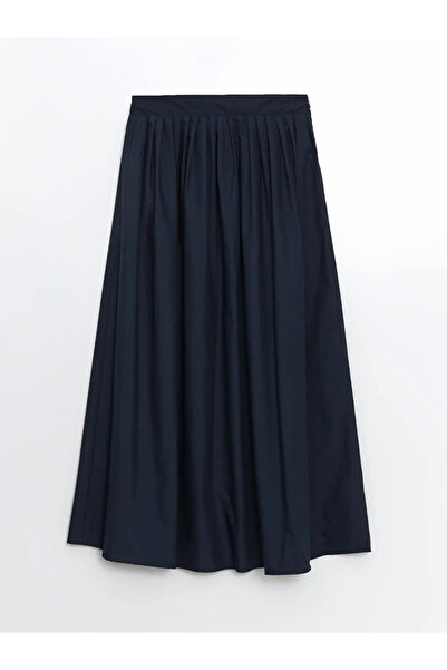 LC Waikiki LCW Modest Lacivert Loose Fit Kadın Kloş Etek