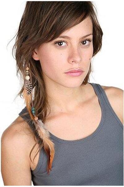 New Obsessions Brown India Hair Rubber