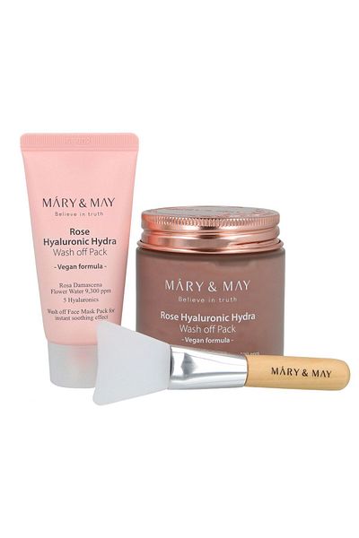 Mary & May Mary&amp;May Vegan Hyaluronic Hydra wash off Mask Special Gift Set