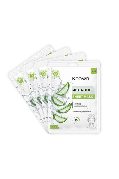 KNOWN. Known Anti-Aging Face Mask (4 Pieces)