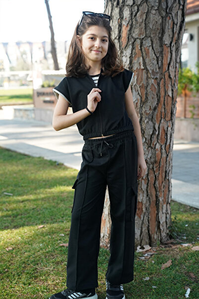 cm buseyiz Αθλητικό σετ για κορίτσια 2 τεμαχίων!- Μπουφάν με κουκούλα με φερμ...