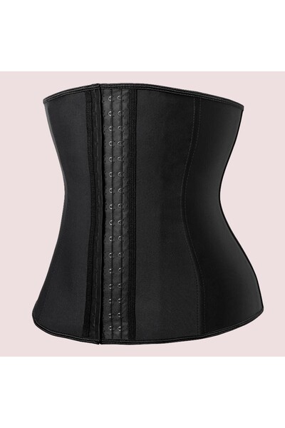 MİSTİRİK Tvigoso Model 4 - Gradual Latex Corset, Αδυνάτισμα κοιλιάς και μέσης, Shaper Μαύρο Χρώμα