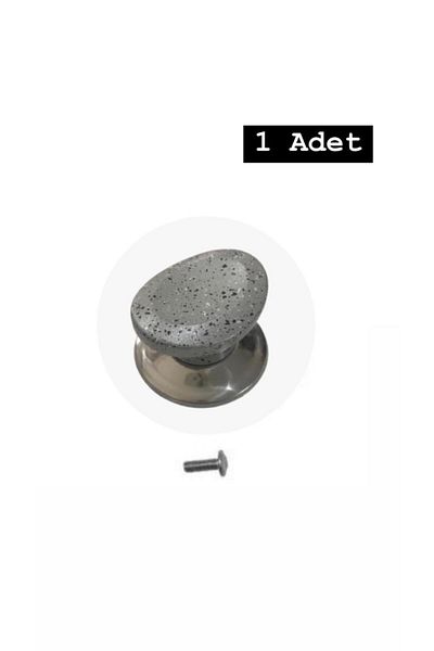 Doğuş Pazar Gray Luxury Bagelite Top Glass Pot Lid Handle Suitable for All Pot Pan Lids