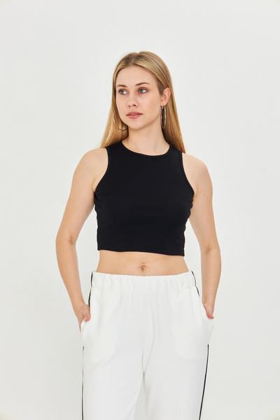 Dİ GİYİM Women's Ribana Crop Sneakers
