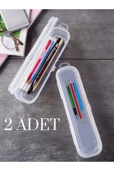 Bayev Multix 2 Pieces Pen HolDer with LocKable LiD - Bag Organizer Storage Container