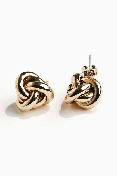 H&M Knot-look stud earrings
