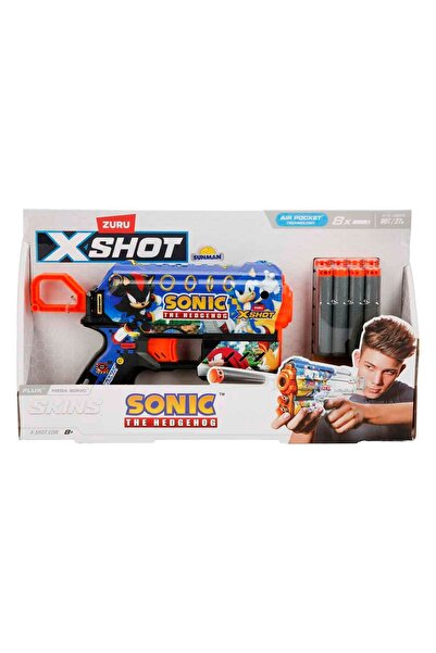 Genel Markalar Skins Flux Sonic The Hedgehog 8 Mermili Sünger Dart Atan Silah...