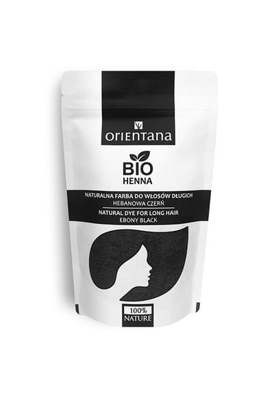 ORIENTANA Orientana Bio Henna Ebony Black 100 g - Bio henna ebenově černá