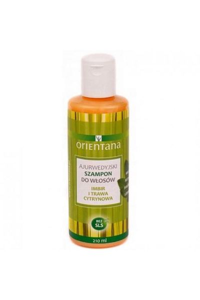 ORIENTANA Sampon de par ayurvedic Ghimbir si Lemongrass 210 ml
