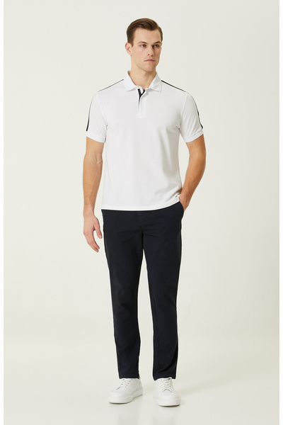 Network Lacivert Casual Pantolon