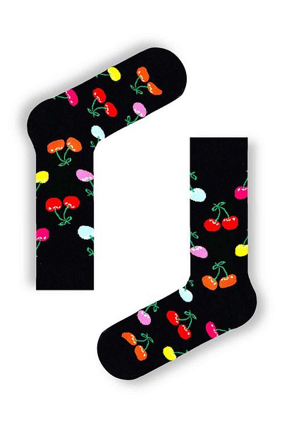 CARNAVAL SOCKS Кутия с 5 цветни чорапи с плодови шарки
