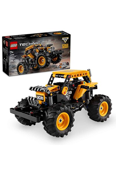 LEGO Technic Monster Jam DIGatron Çek-Bırak 42199 - 7 Yaş ve Üzeri Canavar Kamyon Seven Çocukla