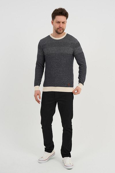 ALEXANDERGARDI Pulover cu decolteu cu model (E20-5122)