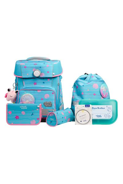 School Mood Set de ghiozdane școlare Champion Maxx Pro Mila, 7 piese