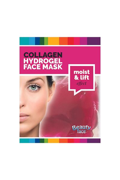 Beauty Face Collagen Hydrogel Face Mask Moist & Lift Effect