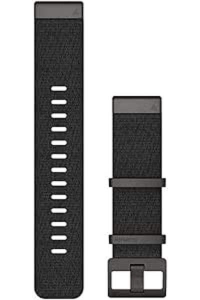 Garmin MARQ JACQUARD WEAVE NYLON STRAP - HEATHERED BLACK