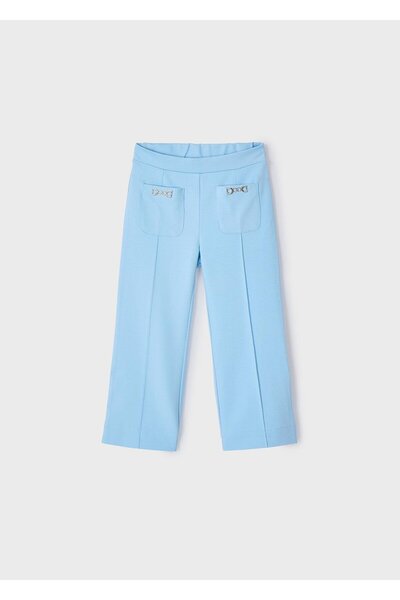 MAYORAL Дънки с широки крачоли за момичета, сини