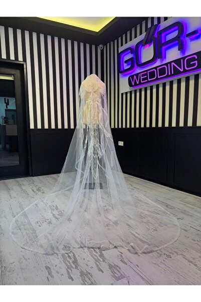 EKY GÖR SEV WEDDING DRESS YOĞUN İŞLEMELİ DUVAK