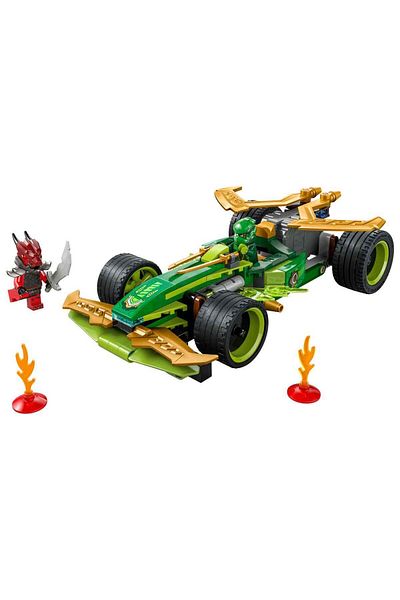 LEGO Ninjago Lloyd's Pull-And-Drop Race Car Created for Kids Ages 7+ - 71828