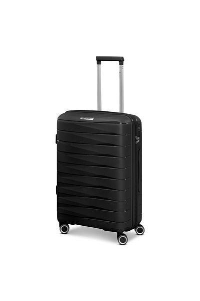 Franky London 4 Rollen Trolley M 42 cm mit Dehnfalte