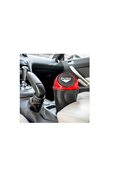 Mrs Cargift Red Auto Car Interior Portable Trash Can - 1 Piece