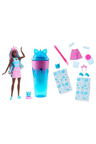 Barbie Pop Reveal Shake Serisi JCN85 - Mavi Unicorn Jcn86