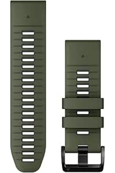 Garmin QUICKFIT 26 WATCH BANDS MOSS/GRAPHITE SILICONE BAND