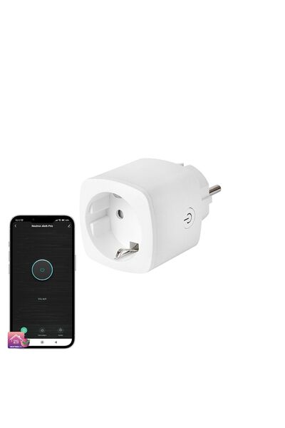 Rabelix Online Marketing Smart Wi-Fi Supported 16a Remote Controlled Single Socket with Surge Protection - Control via Application
