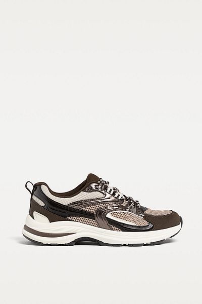 Stradivarius Trainers with fabric strips